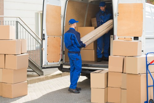 Man and van moving service in Harringay with a local team ready to load belongings