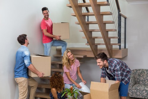 Furniture collection service for a Harringay home with bulky items ready for pick-up
