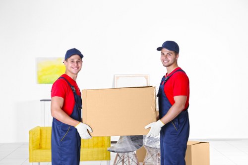 Customer booking a man and van service with payment details