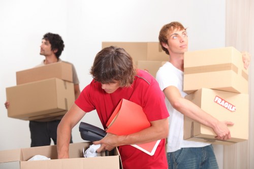 Commercial and office moving transport in the Harringay area