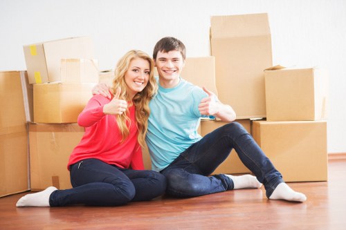 Secure storage space for furniture and boxes in Harringay