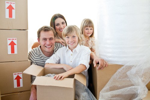 Careful handling of furniture during a Harringay man and van move
