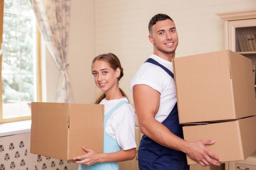 Safe bank transfer payment confirmation for moving bookings