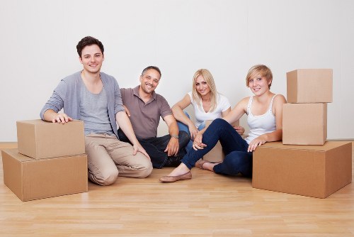 Careful handling of business equipment during a Harringay relocation