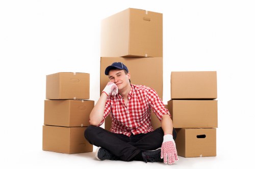 Truck hire for moving furniture and boxes in Harringay